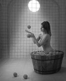 Bathing juggler