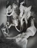 Vacuuming the cellar