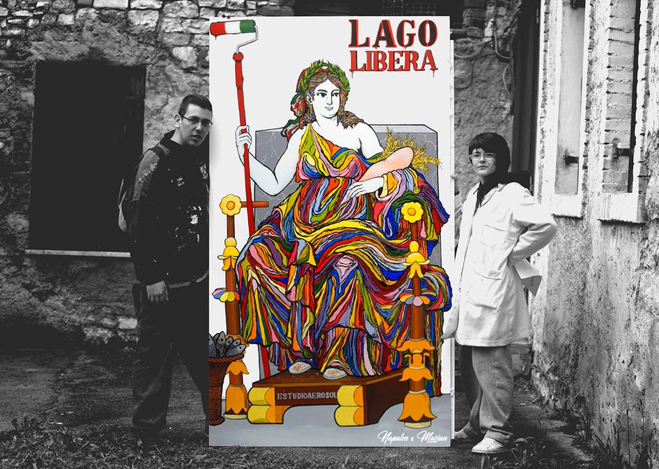 "Color Deae". Cuadro Acrílico. Residencia Artística Internacional. EA©