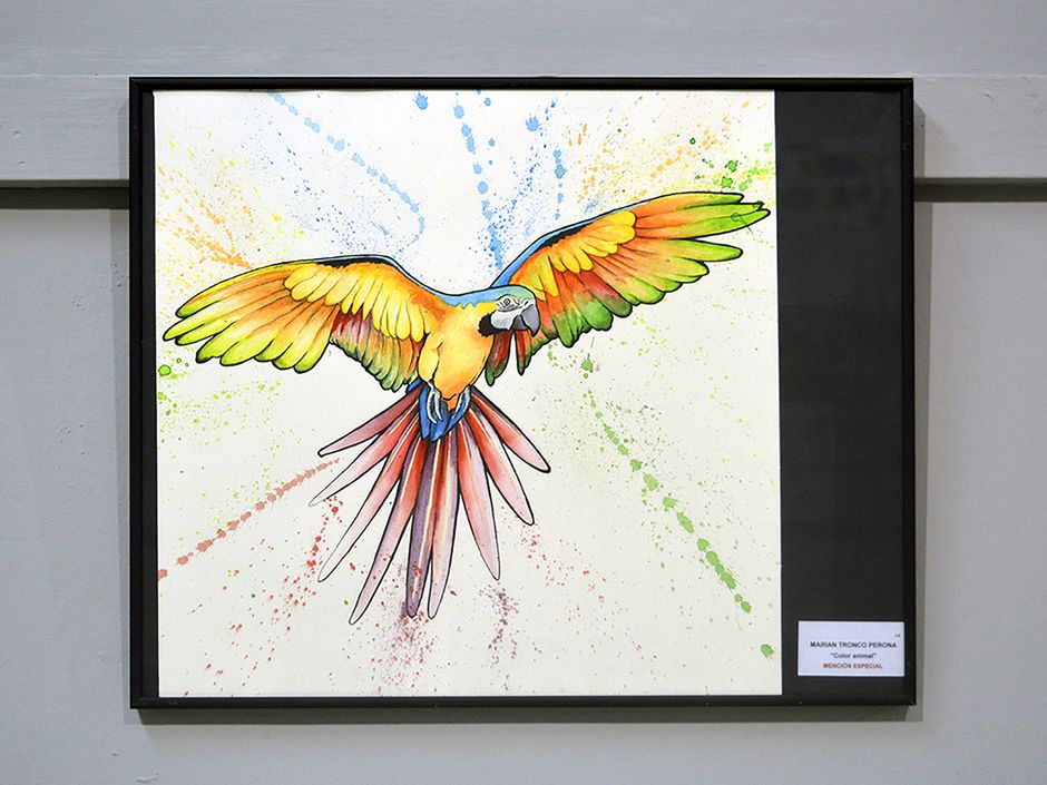 "Color Animal". Acuarela. Cuadro. Cultura Joven. Estudio Aerosol ©.
