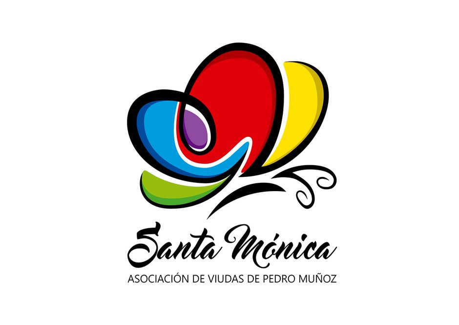 Colores de mariposa. Logotipo. Santa Mónica. Estudio Aerosol ©.