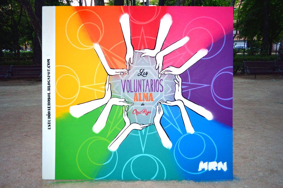 Los Voluntarios, Alma de Cruz Roja. II Exhibición Nacional de Graffiti