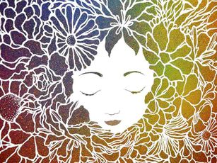 EL HADA ENTRE LAS FLORES