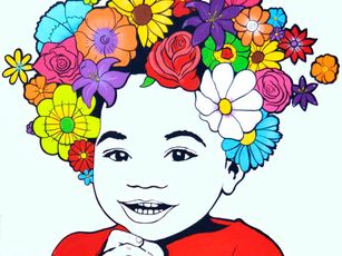 LA NIÑA DE LAS FLORES