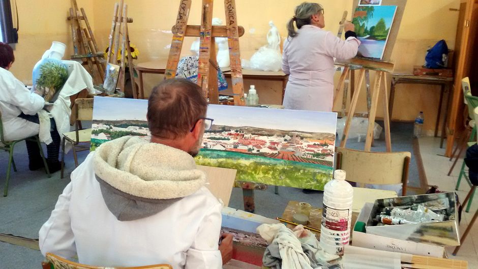 Taller dibujo y pintura para adultos: Curso 2017/2018.