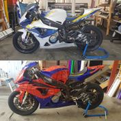 motorcykel wrapping