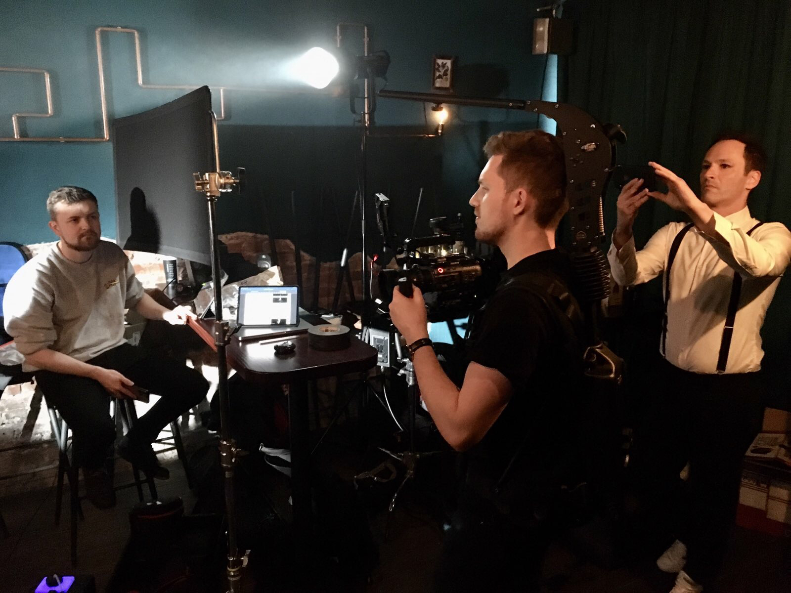 EVANTGARDE Video Dreh 2022-Denis, Niklas, Ramón