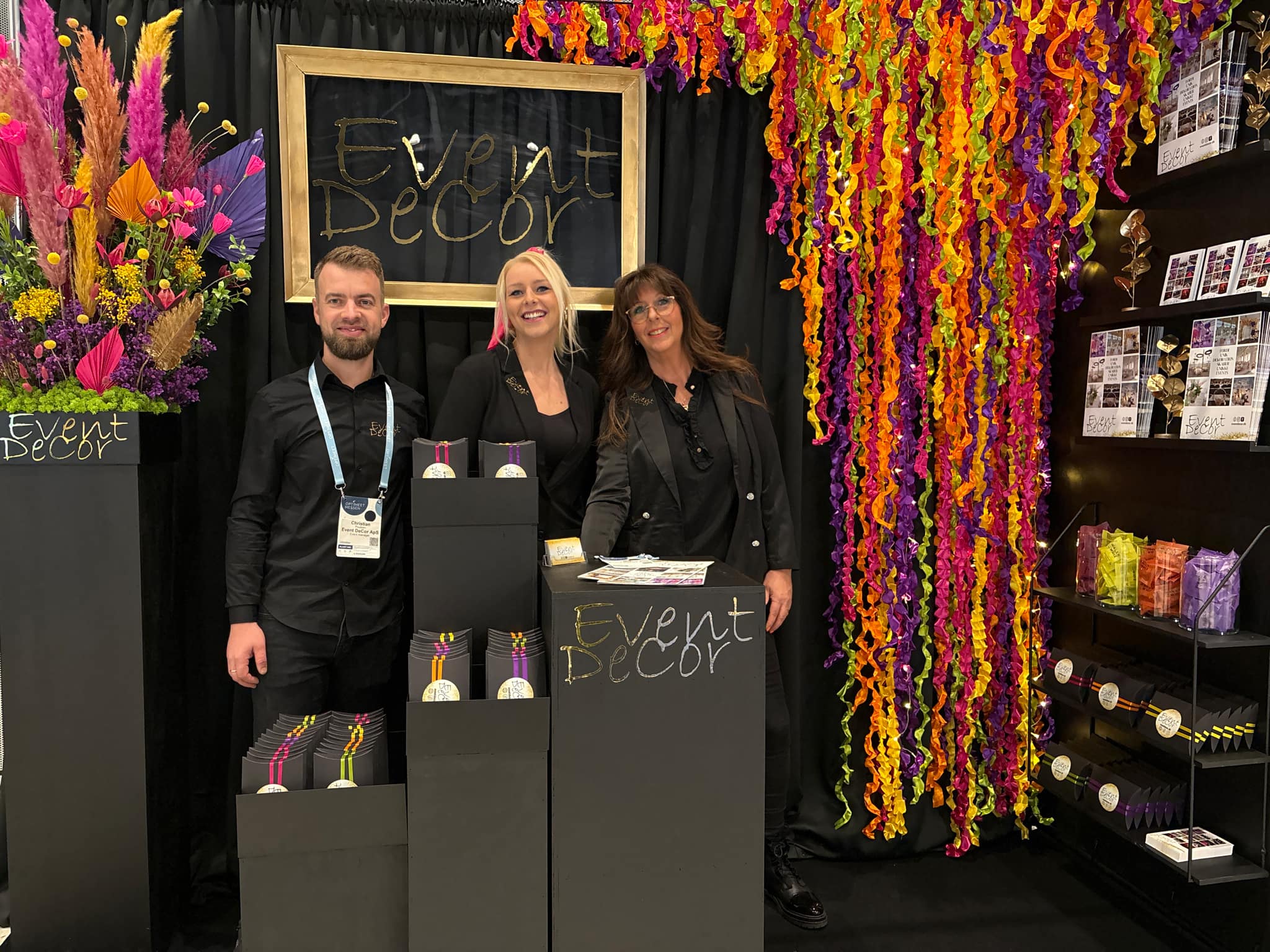 Eventdecors glitterratørrer / Glimmerpigerne