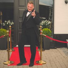 James bond på rød løber - Eventdecor.dk 