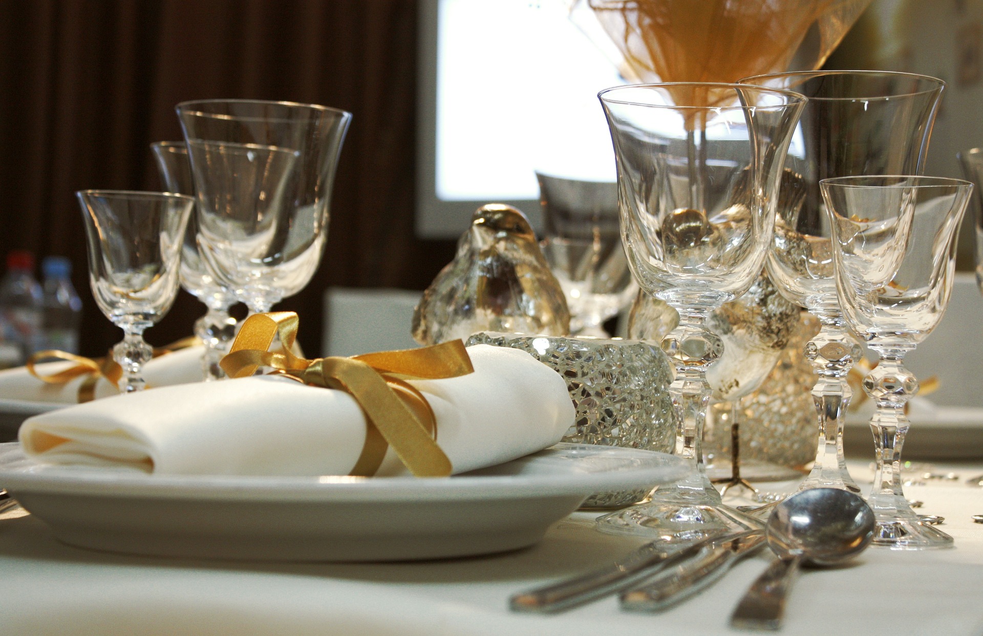 Smuk bordpynt til julefrokost - Eventdecor.dk 
