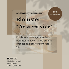 Blomster “As a service”