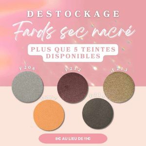 Fards sec nacré