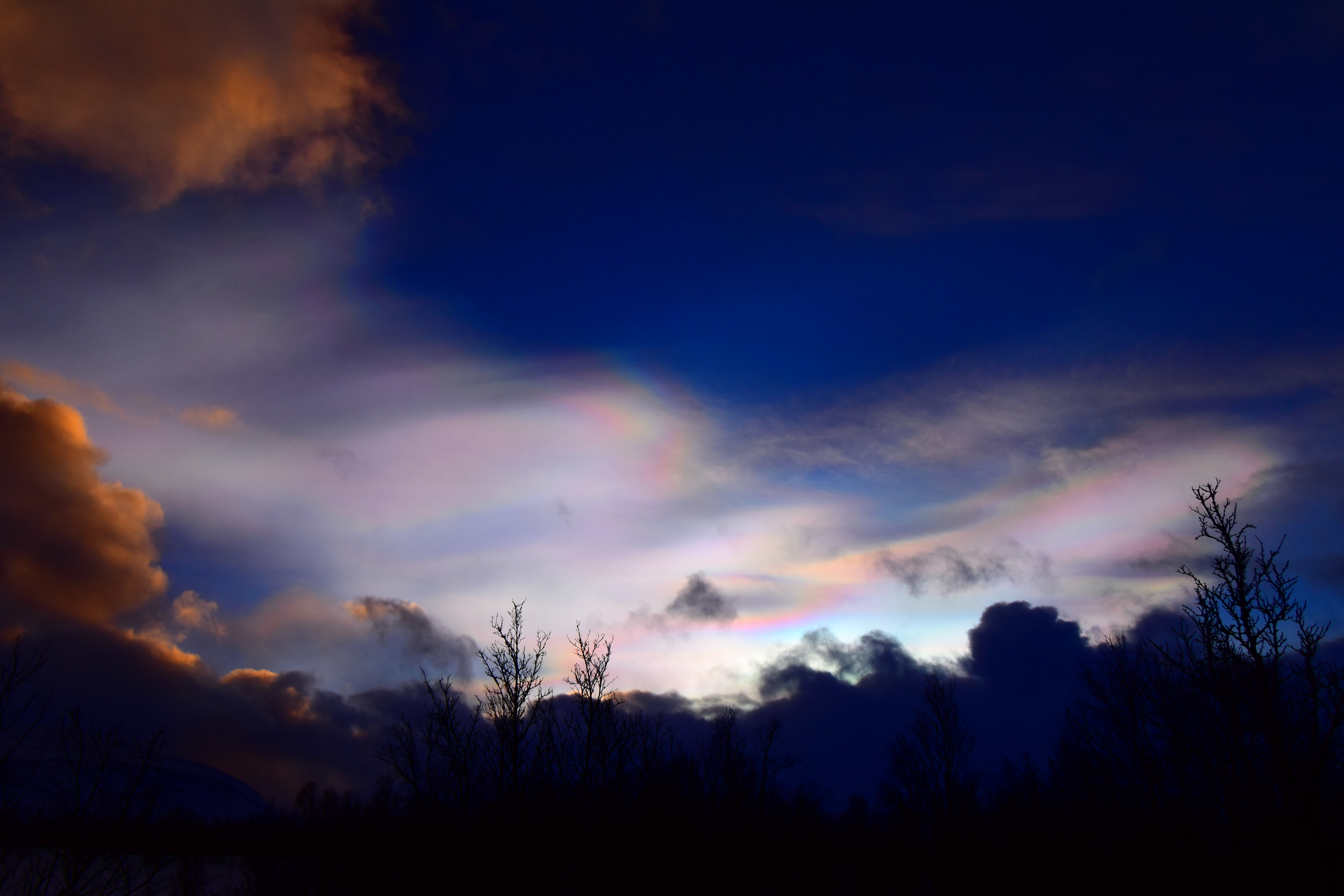 Polar stratospheric clouds in Abisko