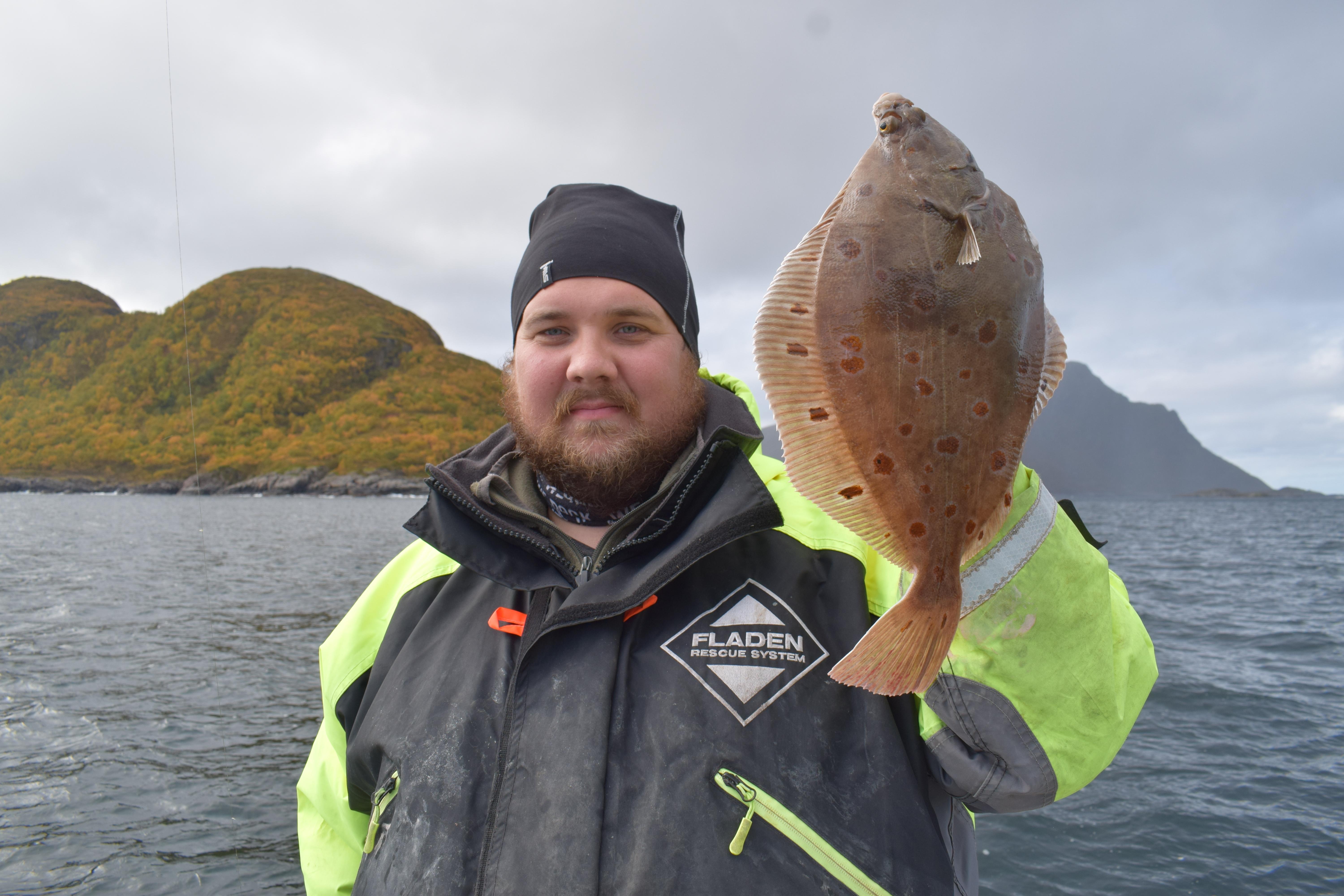 Plaice caught near Narvik i autumn