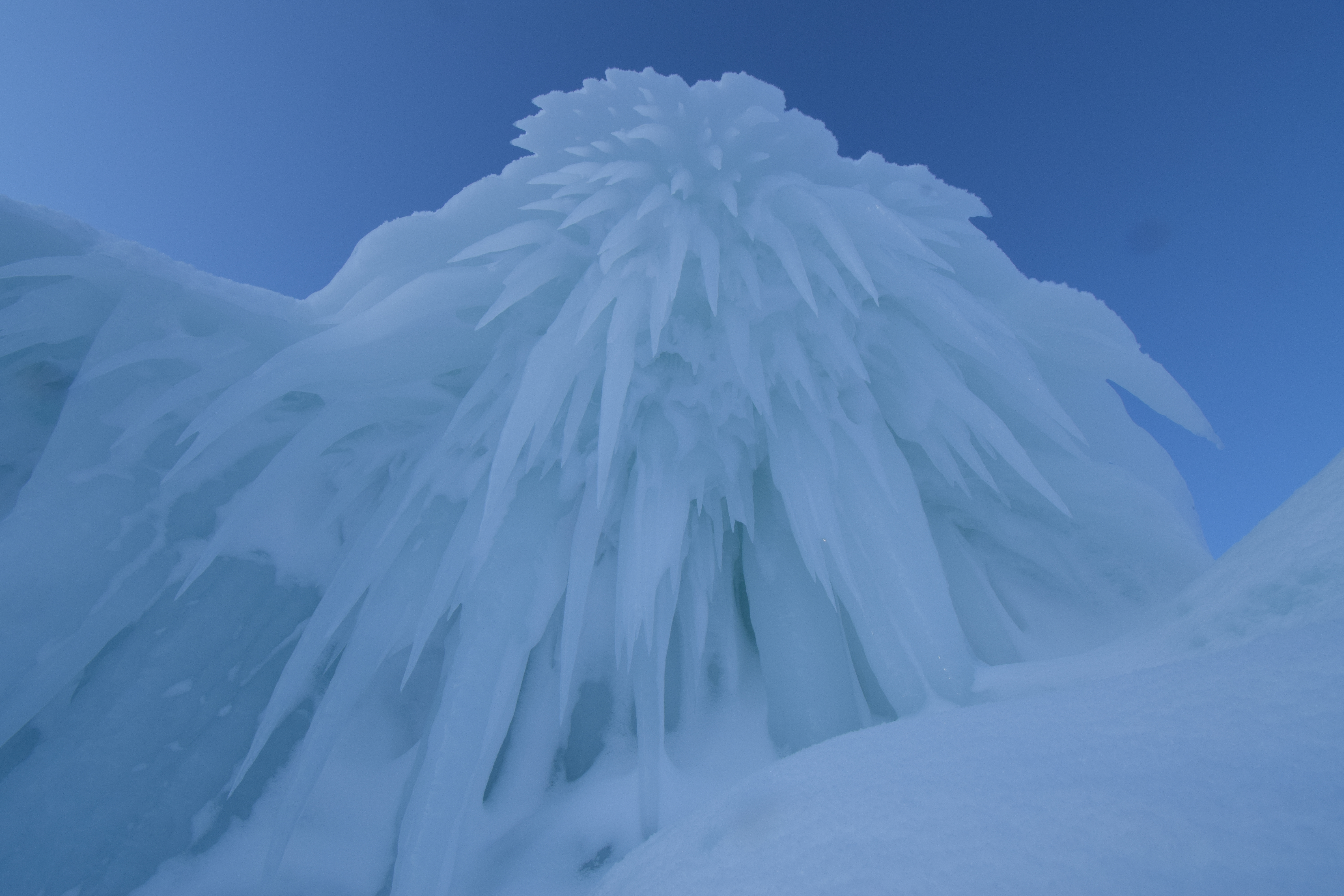 Icicles near Abisko