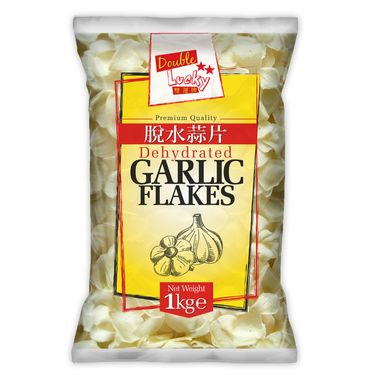 DOUBLE LUCKY GARLIC FLAKES (1KG)