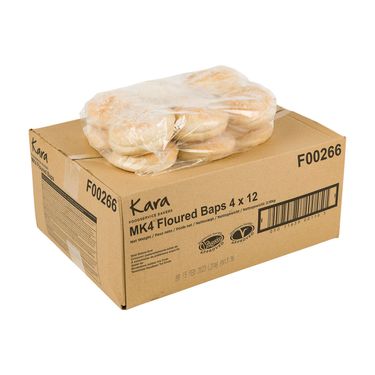 5" KARA FLOURED BAPS (48)