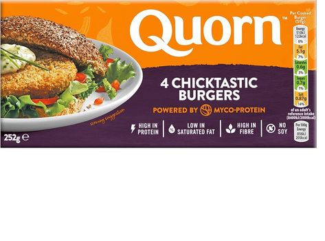 QUORN CHICKTASTIC BURGER (12 X 252G)
