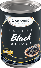 SLICED BLACK OLIVES (3KG)