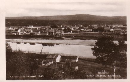 Karasjok Kirkested 1949. Enerett: Einar Isaksen. Nr. 11.