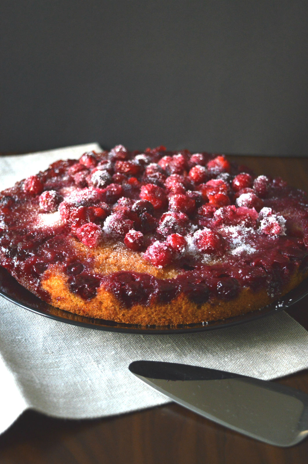 Cranberry Eierlikörkuchen