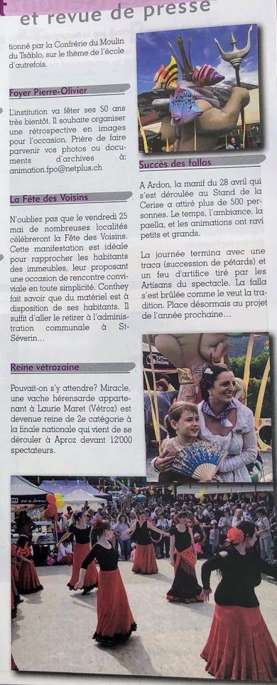 Merci à M. Lochmatter et à vous tous qui avez participé