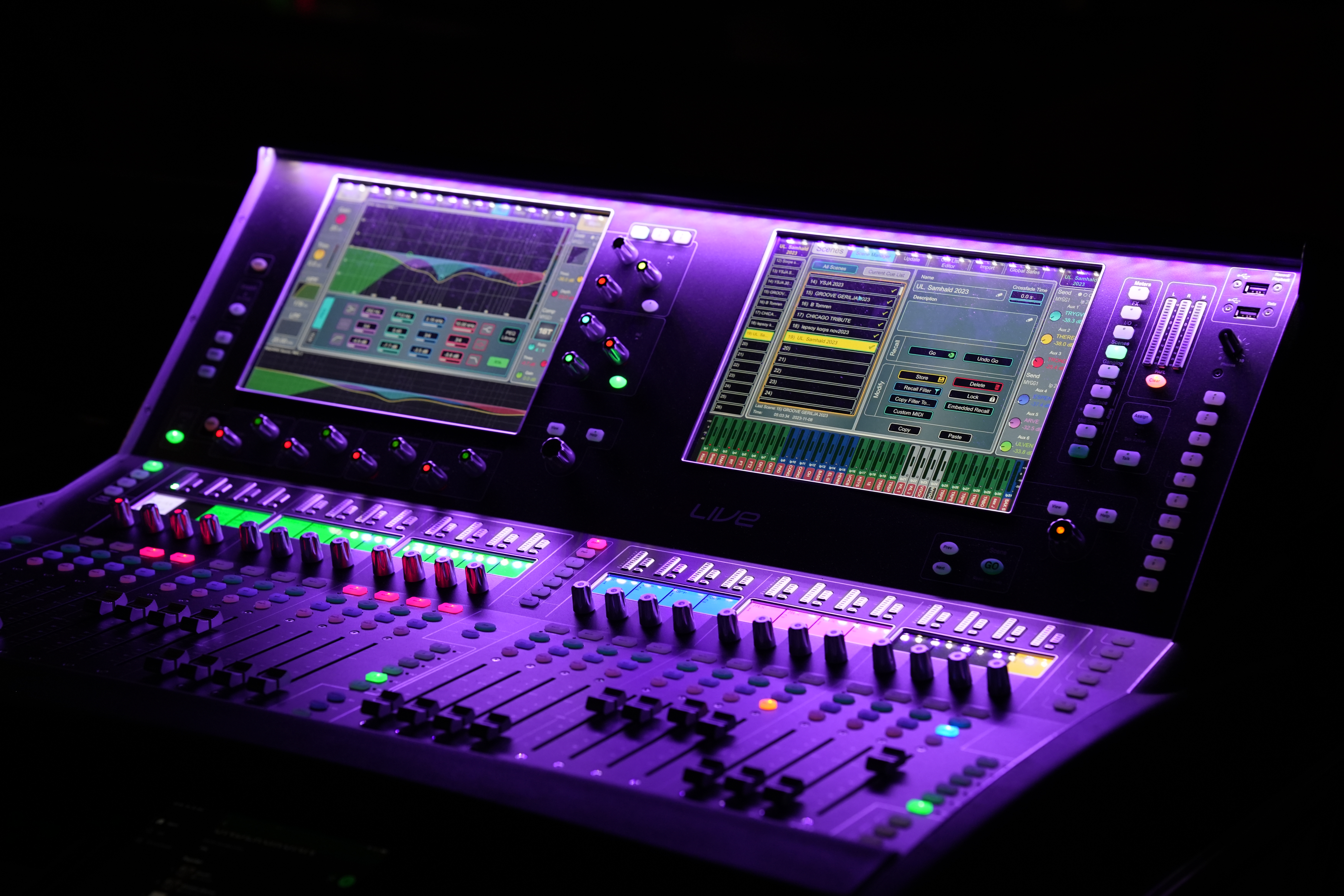 Allen Heath dLive C3500 Lydmikseflate