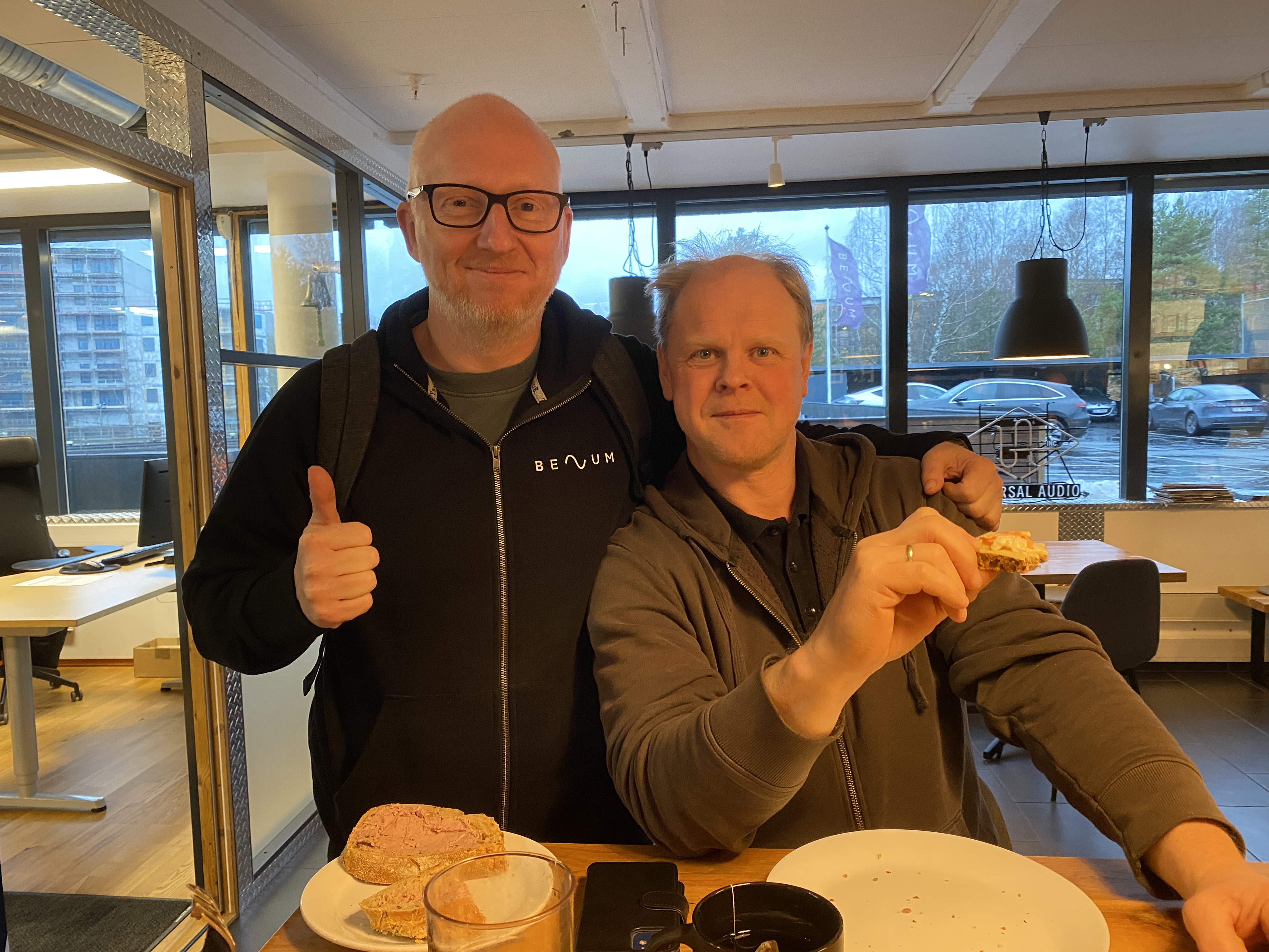 Kenneth Vadseth og Thony på Benum