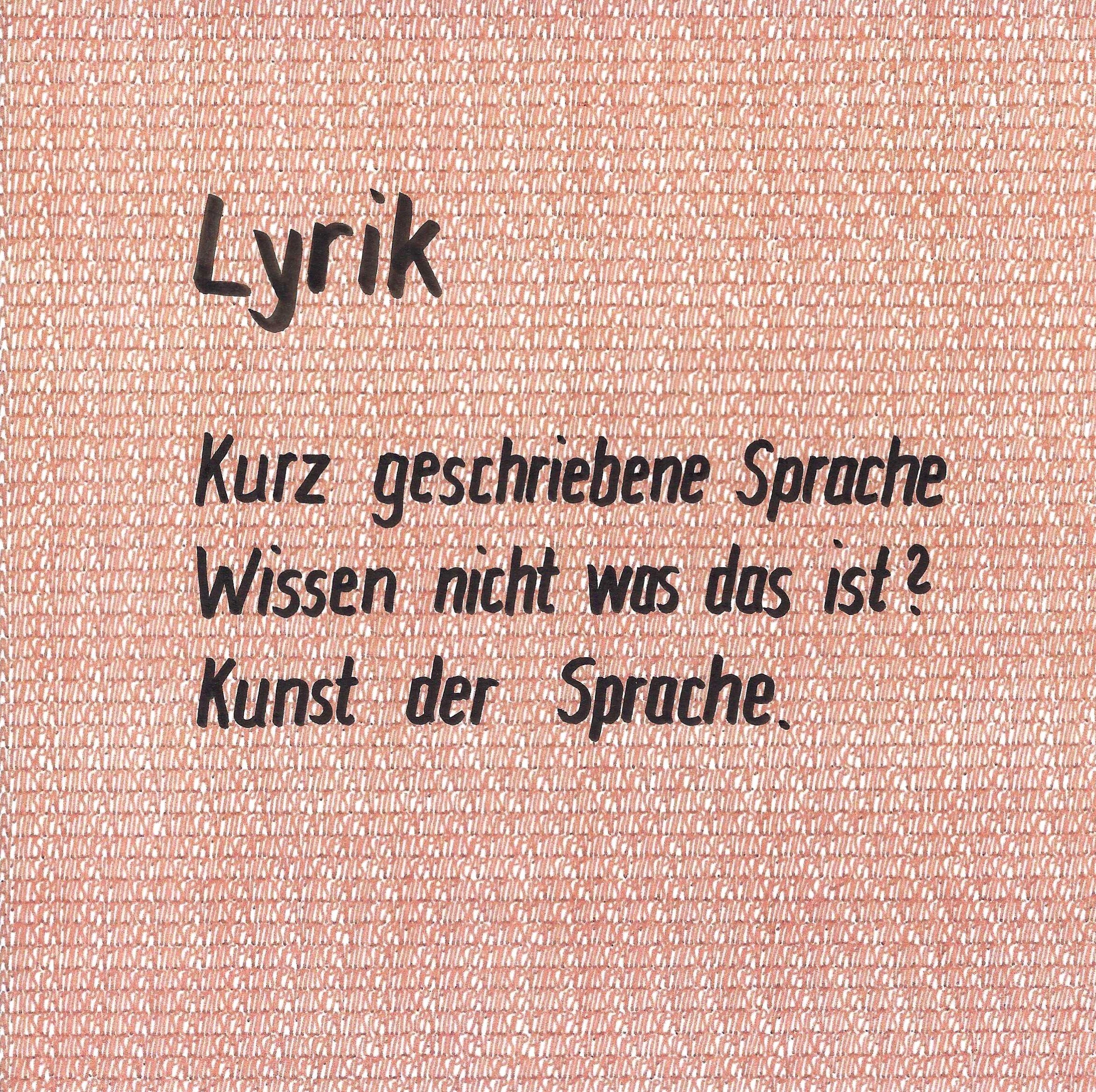 Lyrik