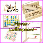 Houten spellenpakket
