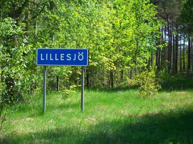 Der See Lillesjö . . .