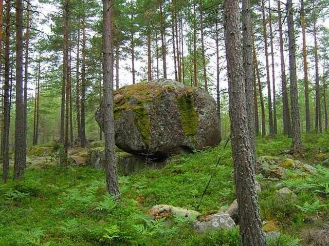 Riesige Felsen findet man hier überall