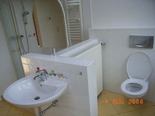 WC und Dusche