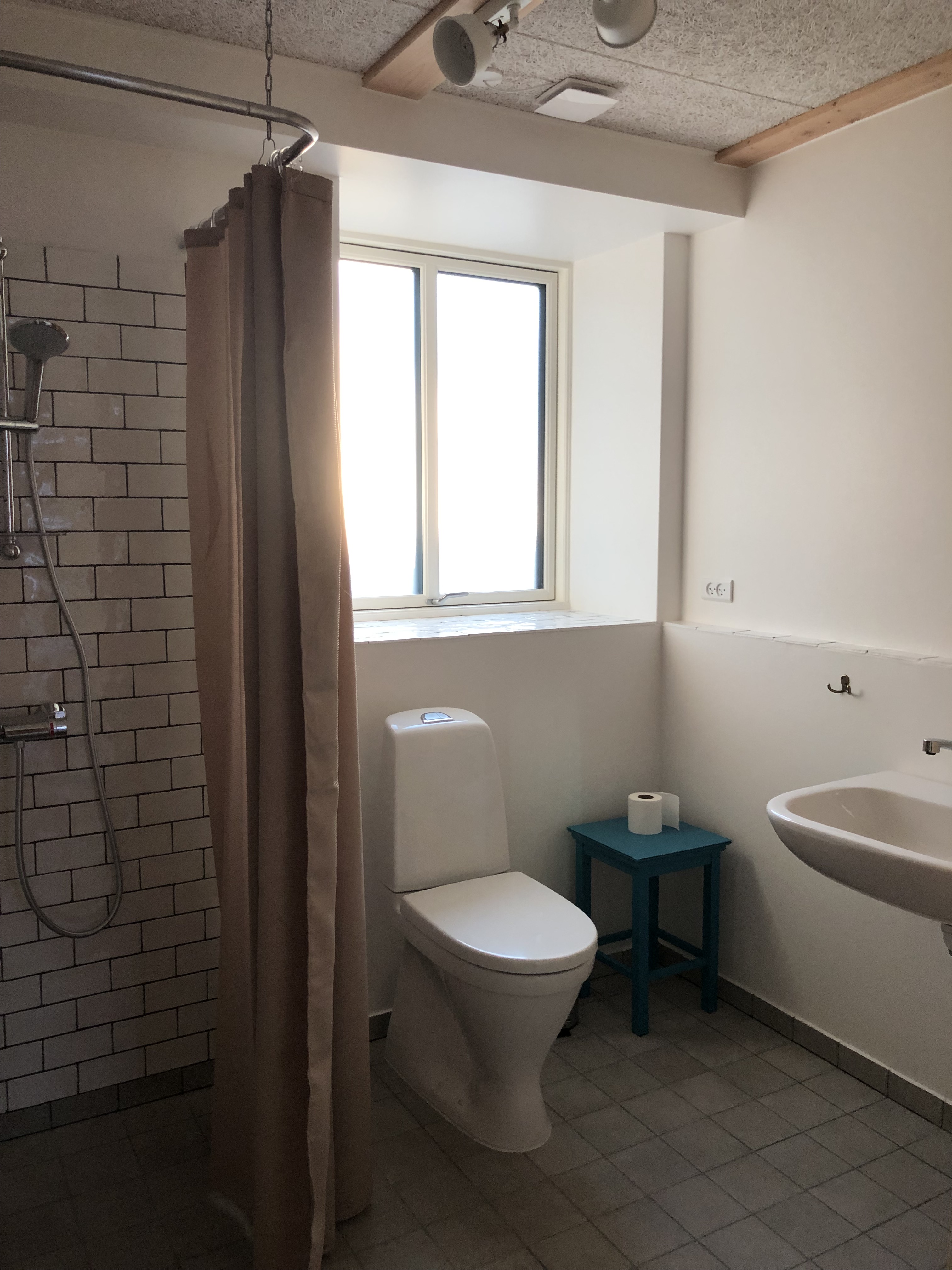 Vognporten Toilet og badeværelse på Nordgården