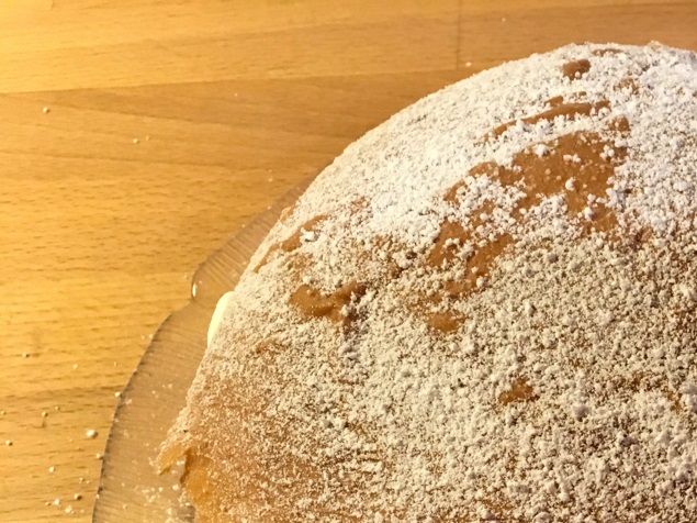 Oj, jag har nästan helt glömt varför man äter semlor och vad det står för... får läsa på. Men bakade en idag, en semeltårta!  MUMS! Hade tänkt att fortsätta på muren som vi började gjuta för 3 dagar sedan, men tiden gick till annat viktigare - kattprat! 💕