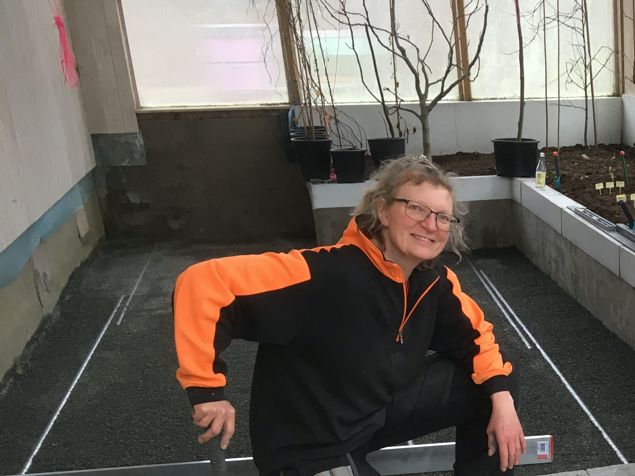 För första gången på länge talade jag med en katt som helst hade velat slippa. Hen var inte så talför men gav mig lite att gå på. Som tur var hade hen en mycket förstående matte som inte trodde hen skulle tala alls så det blev ju bättre än inget. PHU! Nästa katt var helt annorlunda. Så Universum! Och så medveten om både örternas magi och kristallernas förmågor. Tack för att jag fick avsluta första halvan av dagen med ett visande, vackert och välmenat samtal. Sen var det trädgårdskund och det är alltid lika roligt att städa upp efter vintern. Sist på dagen, förutom övningskörningärenden, var att NU ville jag få lagt några sten i orangeriet. Jag jobbar helst utan handskar så morgondagens massagekund får lite peelingkänsla på köpet. Mina händer blir lite ”riviga” av att sätta sten 🤣