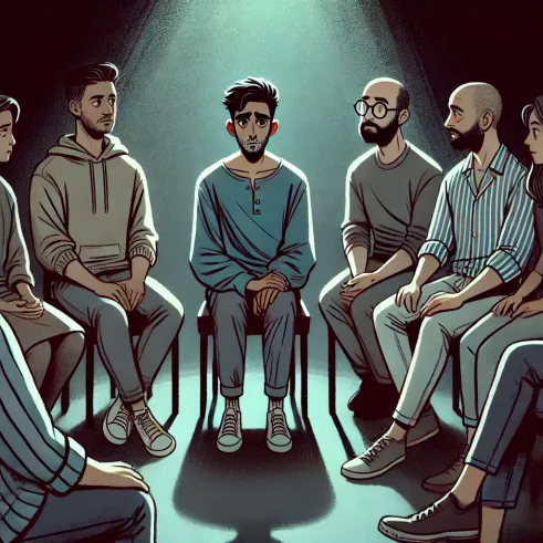 LGBTQ+ stories, tales from rainbow city, what is a family, AI image