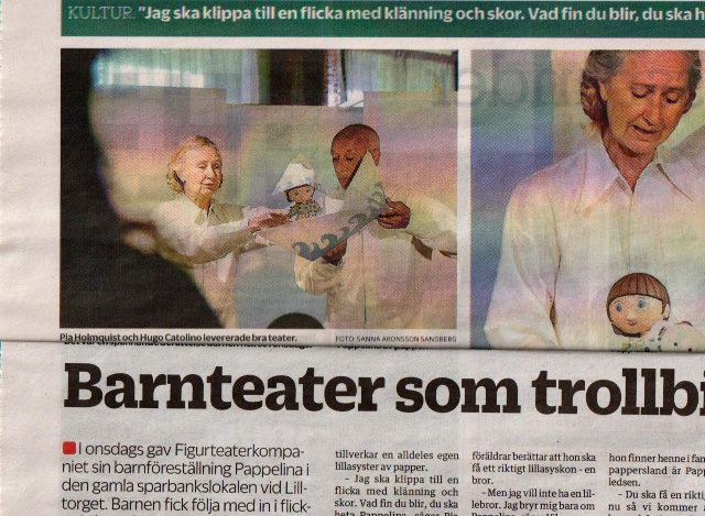 Artikel från Filipstads tidning på premiären 2020-07-22.