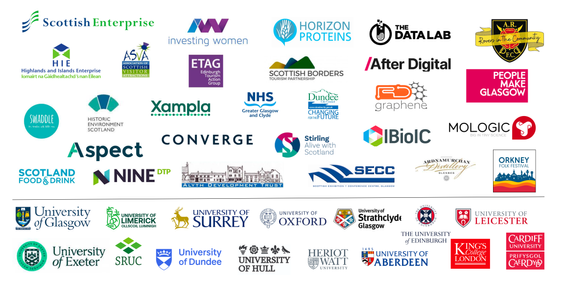 Range of 40+ logos of companies Firefly has delivered facilitation, innovation training or consultancy to.