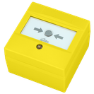 Gele XP95 Drukknop