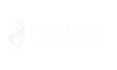 logo fix huset hvit