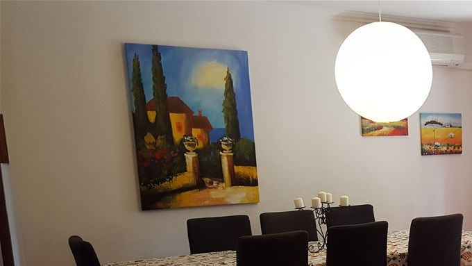 Living room - dining area