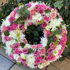 Krans rosa