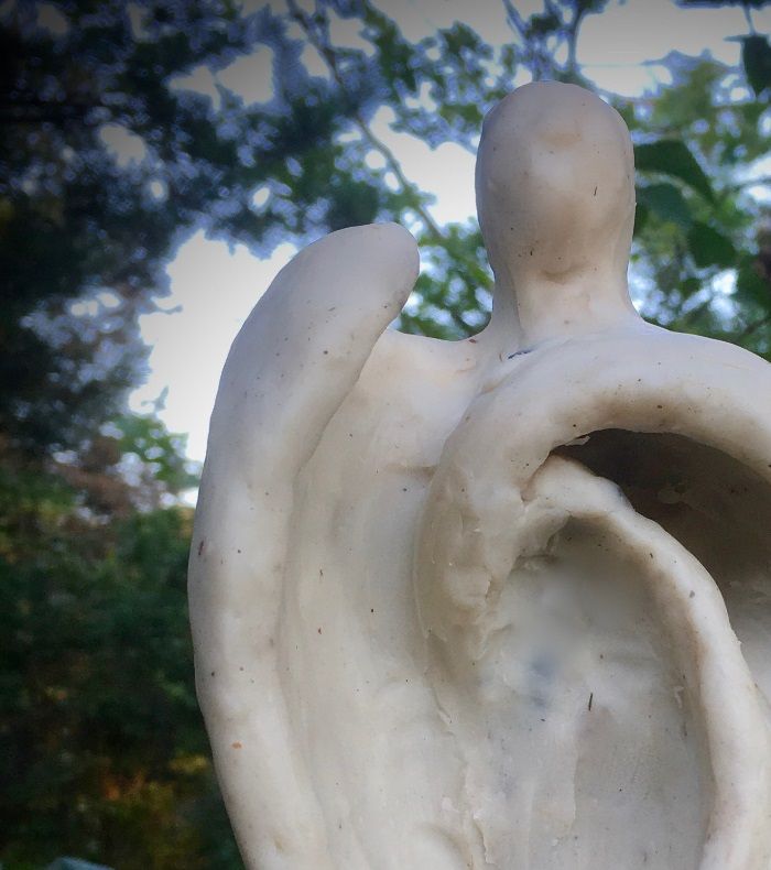 iAngel. Ontwerp boetseerwas,20 cm hoog  2018