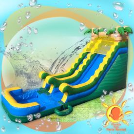 Tropical Water slide.