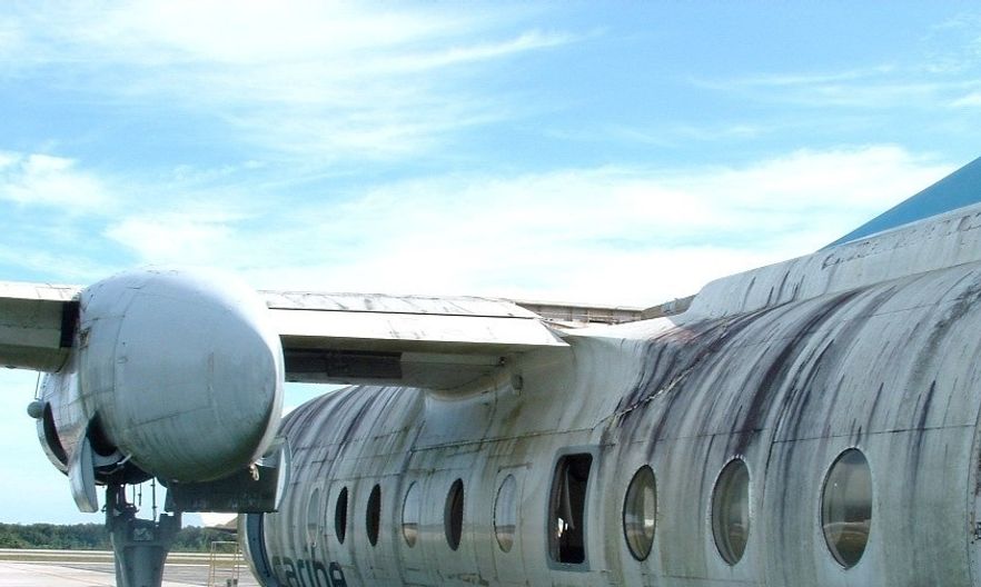 Msn:93  XA-RJO  Aero Caribe  December 18,2003 Cozumel Mexico.
Photo RAMON MARIN.