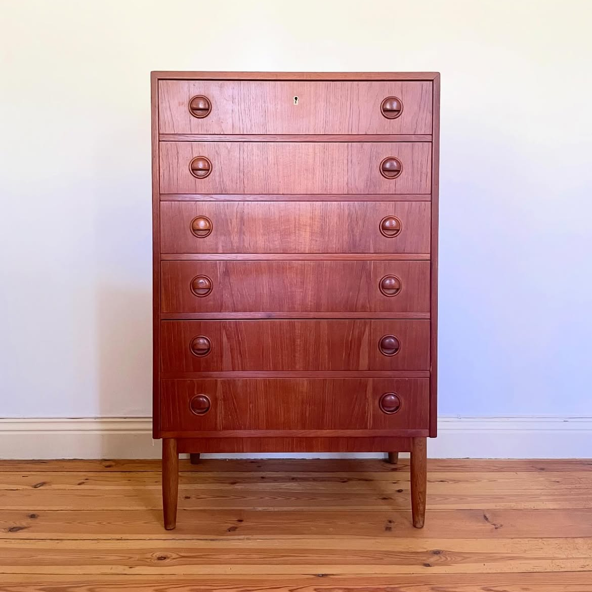 Danish teak dresser