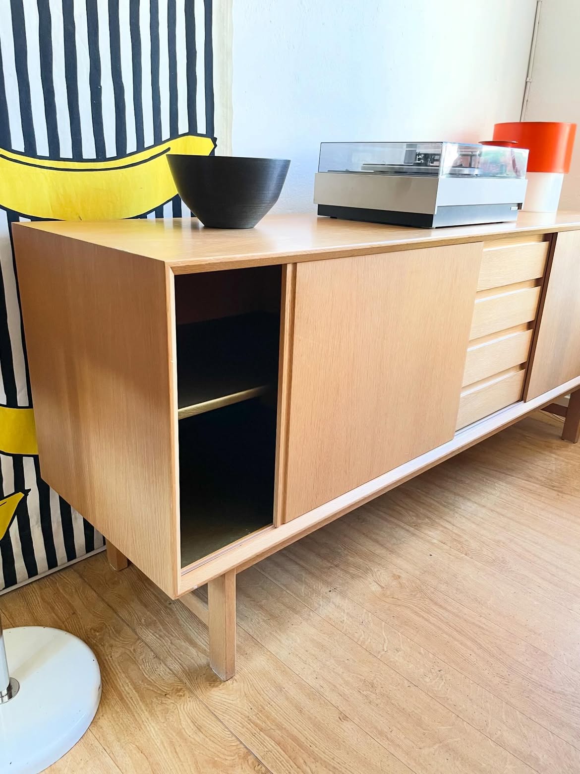 Light oak sideboard