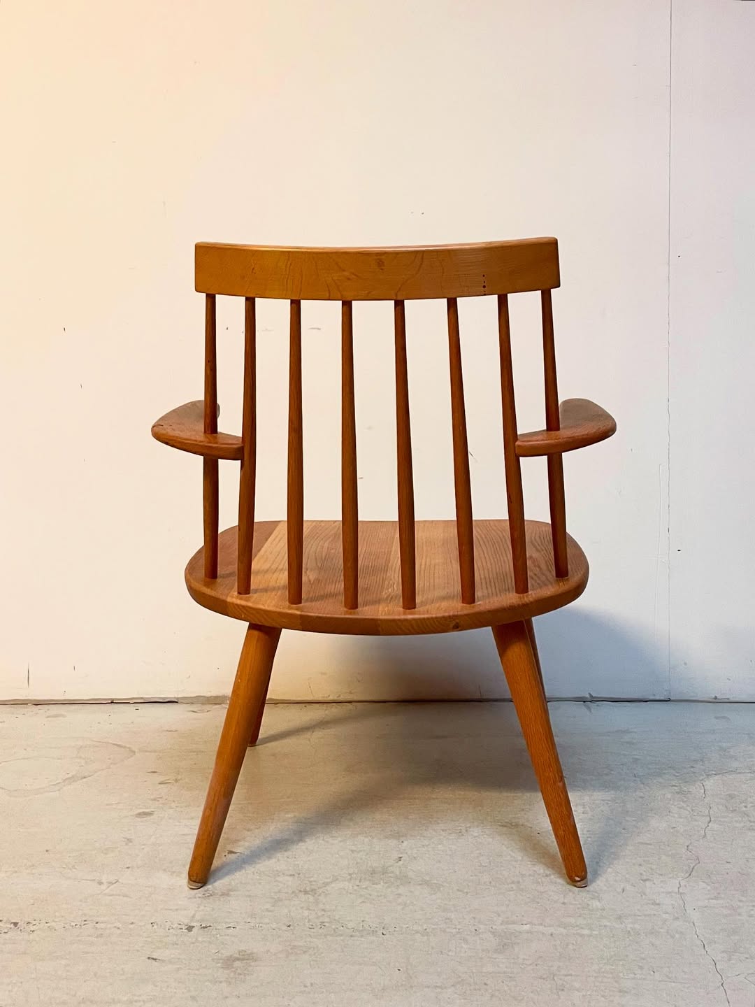"Sibbo" oak peg chair, design Yngve Ekström