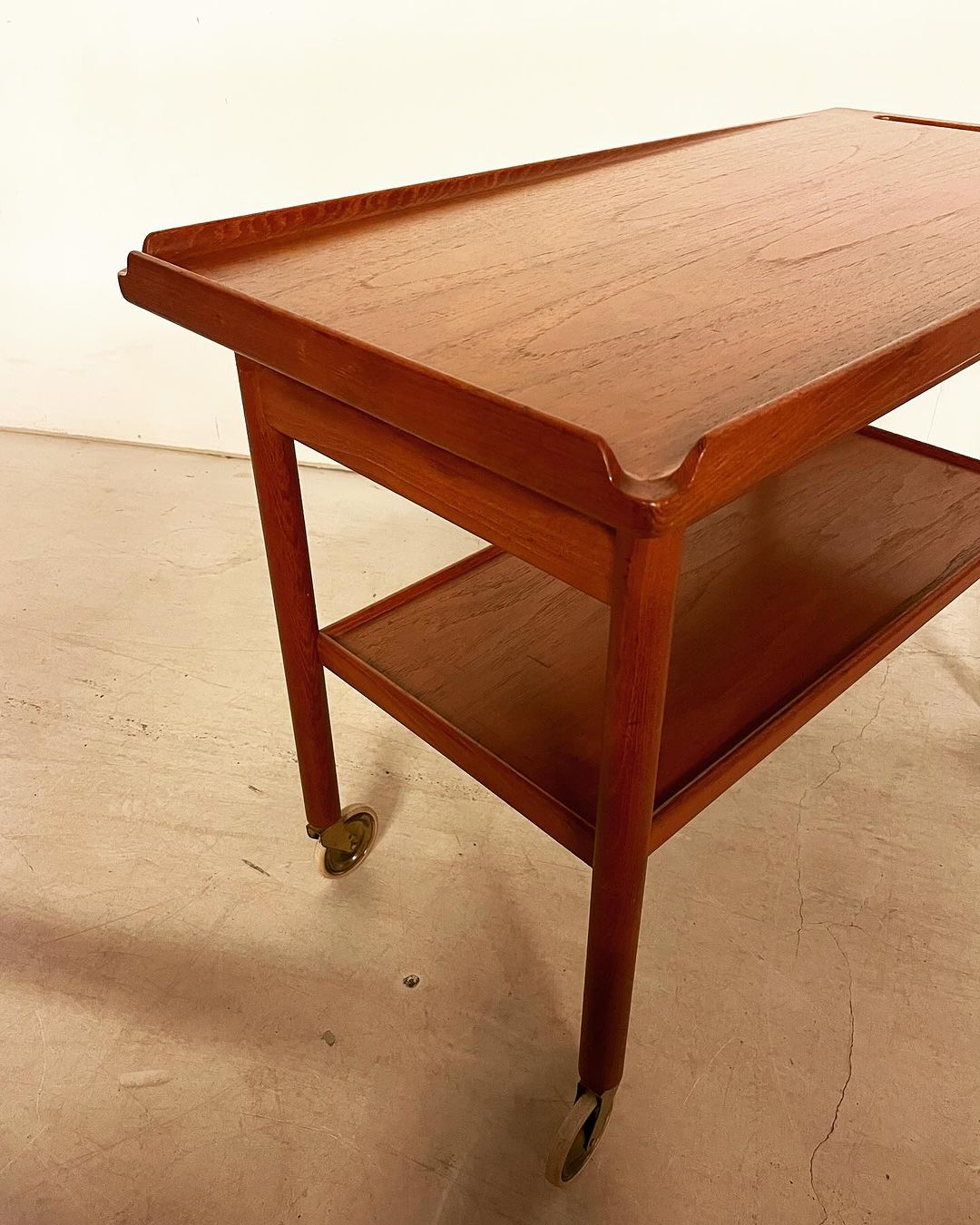 Teak trolley, design Kurt Östervig